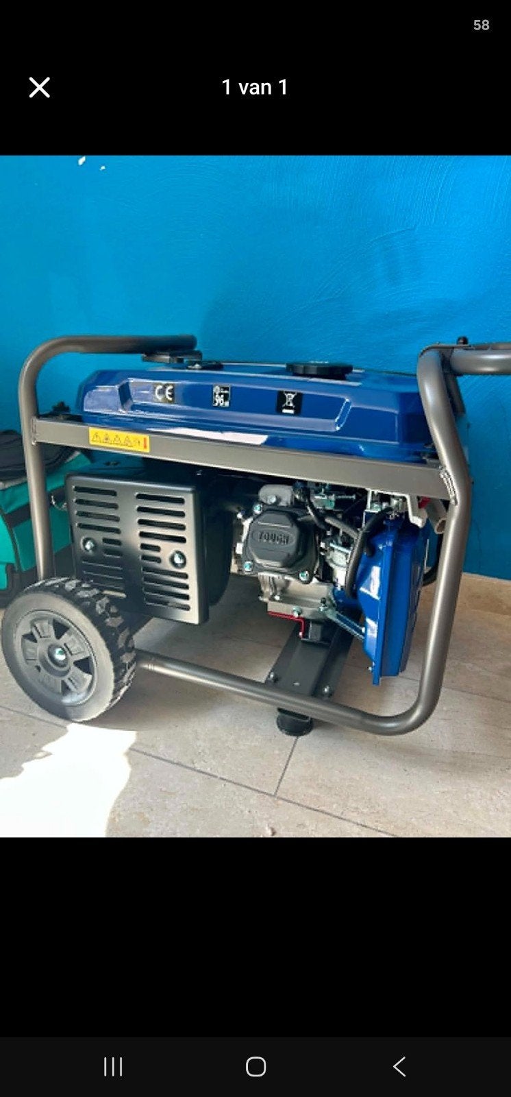 Nieuwe Ford werfgenerator – benzine generator – ongebruikt, Doe-het-zelf en Bouw, Aggregaten, Ophalen, Benzine