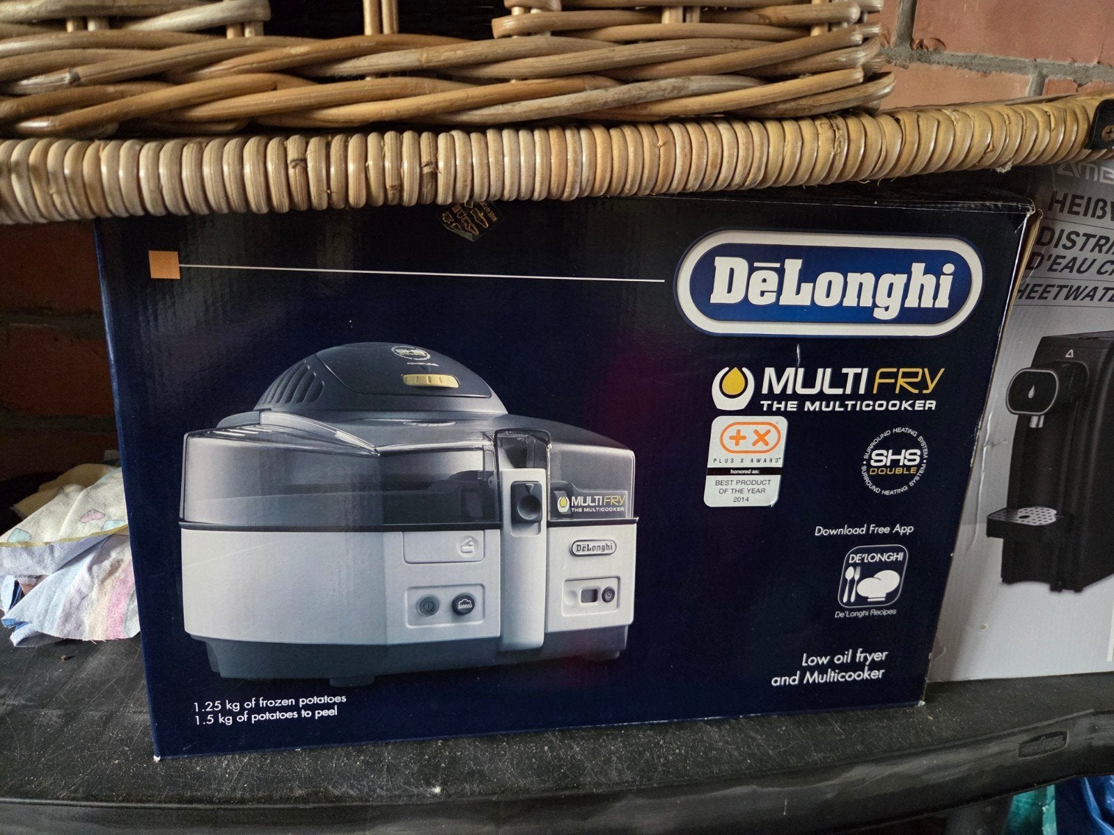 airfryer de longhi, Ophalen, Nieuw, Airfryer, 1000 t/m 1499 gram
