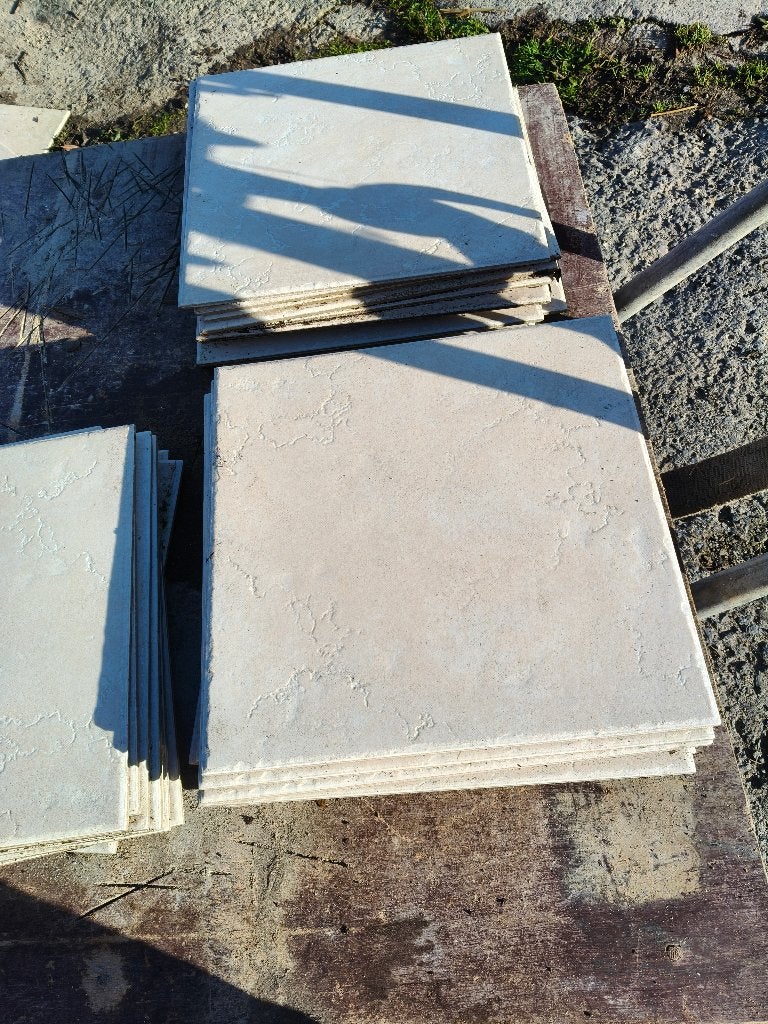 Lot de carrelage intérieur beiges, Bricolage & Construction, Neuf, 20 à 40 cm, Céramique, Enlèvement