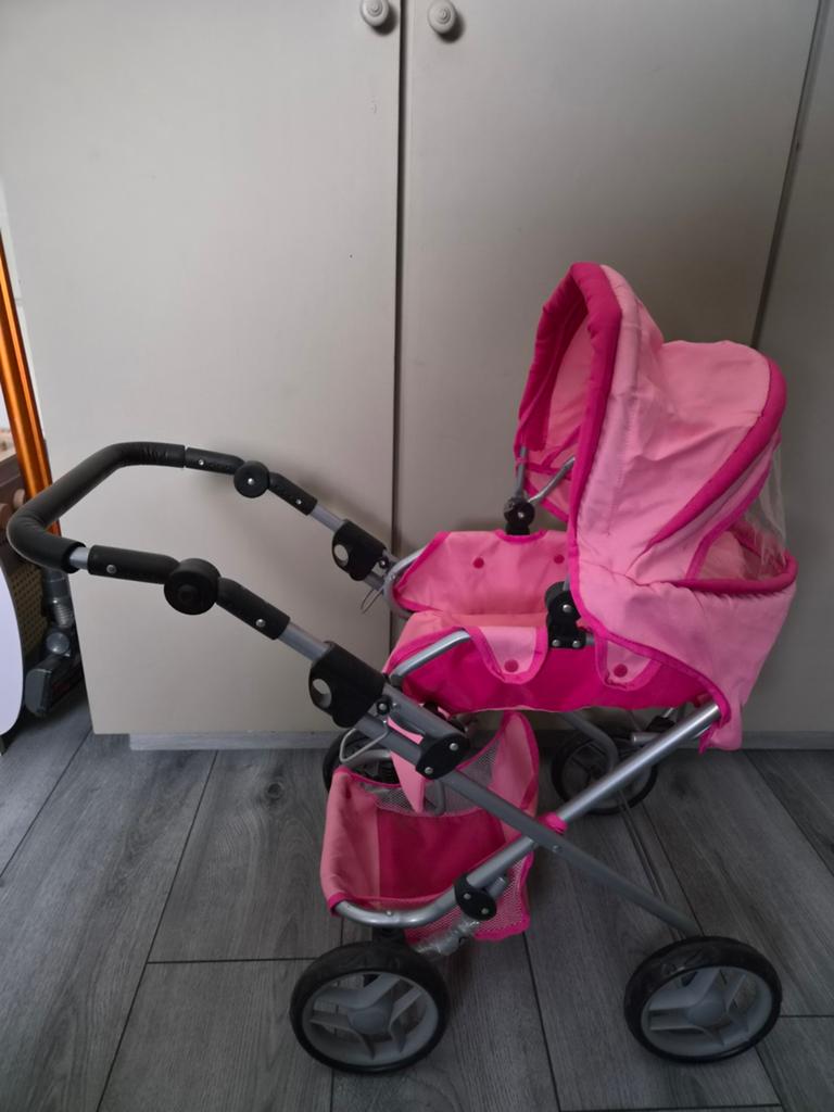 Poppenwagen, Kinderen en Baby's, Speelgoed | Poppen, Ophalen, Zo goed als nieuw, Babypop