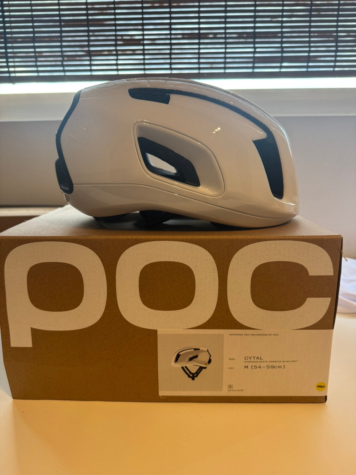 POC Cytal Racefietshelm – 1 gedragen – zoals nieuw!, Ophalen of Verzenden, Zo goed als nieuw