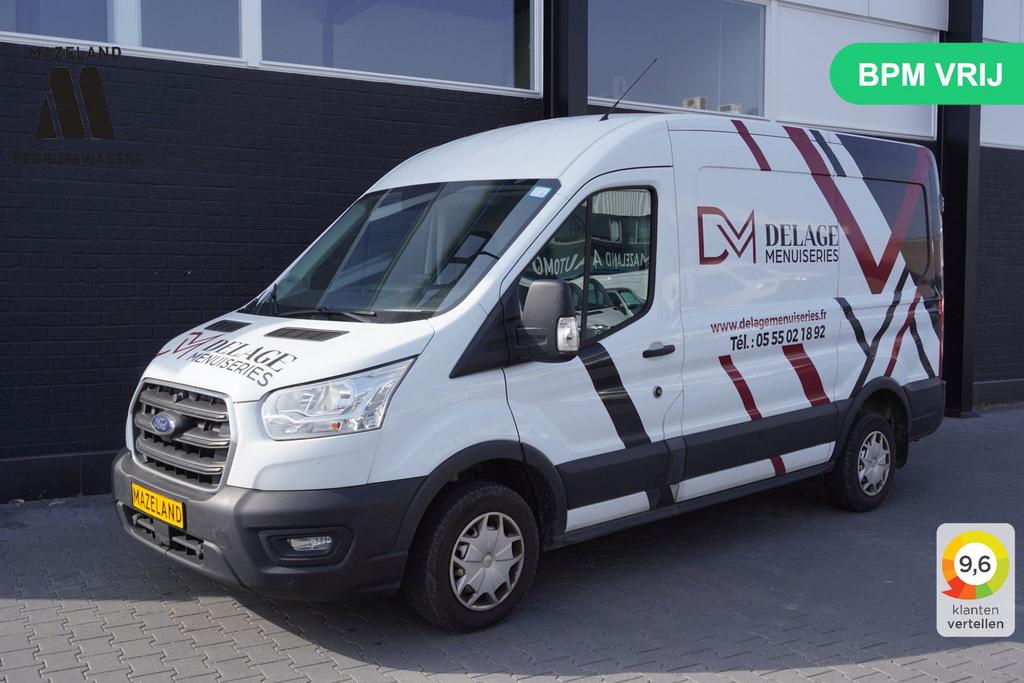 Ford Transit 2.0 TDCI 130PK L2H2 EURO 6 - Airco - Cruise - P, Achat, Entreprise, Boîte manuelle, Diesel