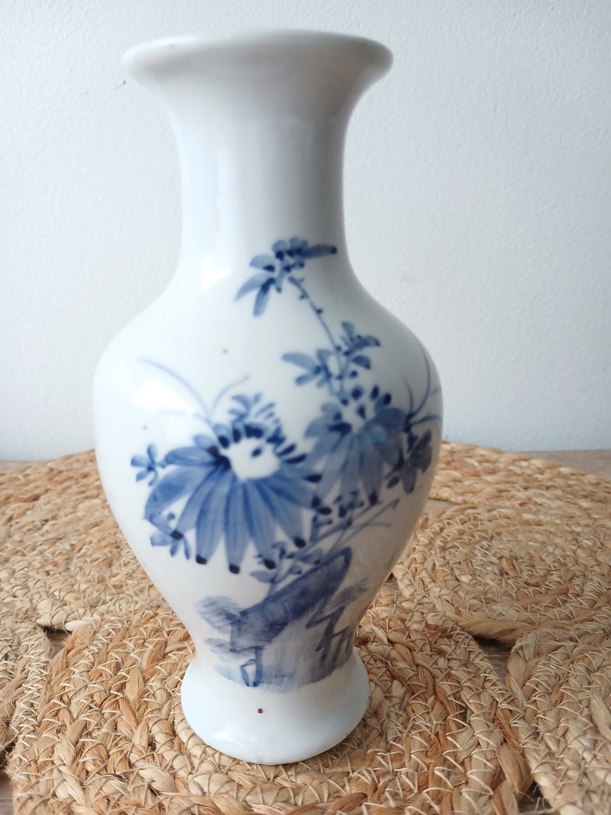 vase porcelaine japon epoque meiji style arita fin 19 eme, Enlèvement ou Envoi
