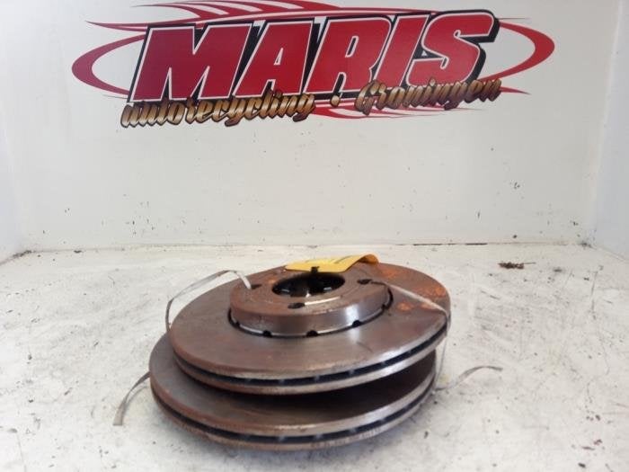 Disque + plaquette de frein avant d'un Volkswagen Polo, Autos : Pièces & Accessoires, -, Volkswagen, -, 3 mois de garantie