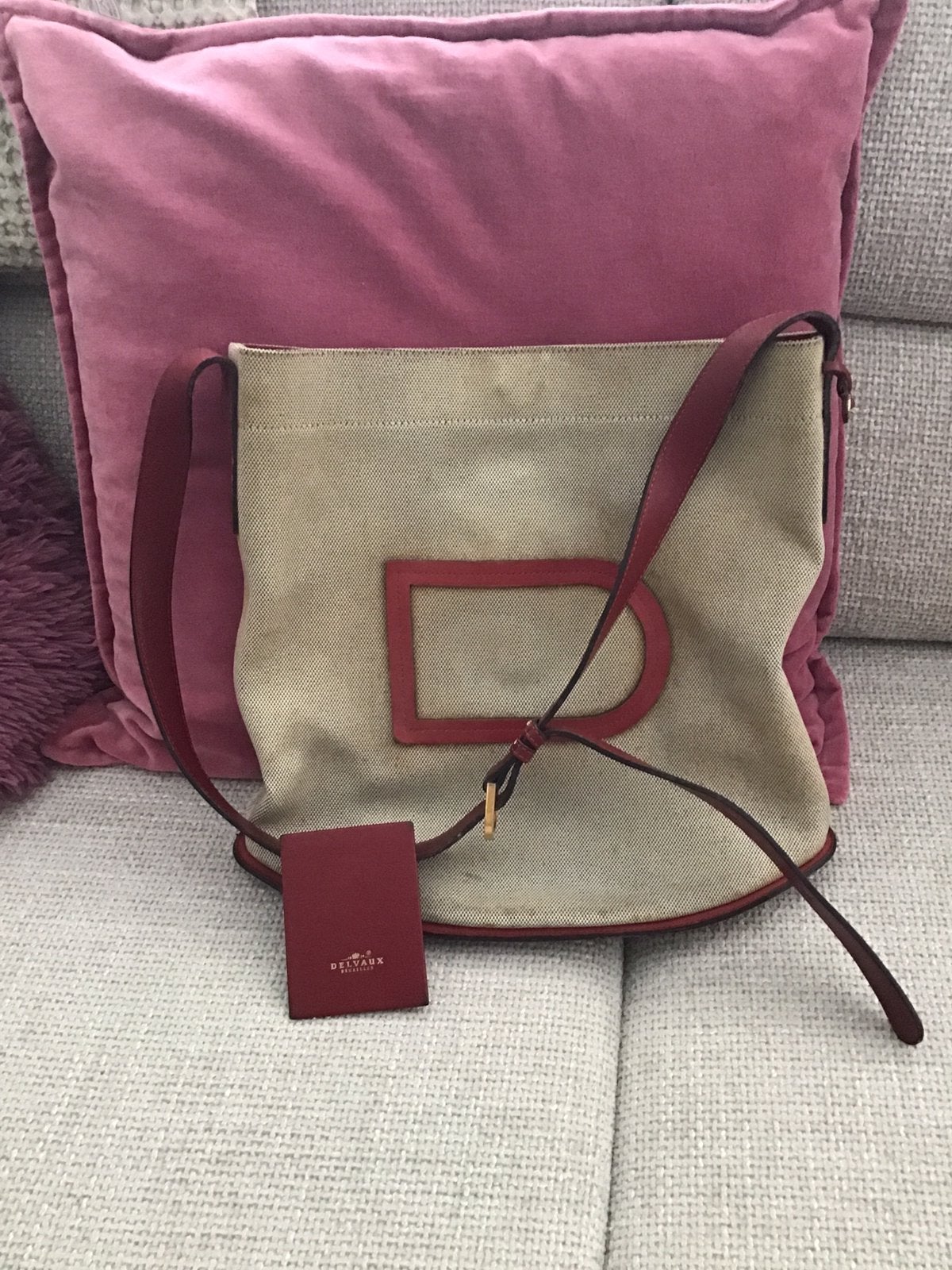 Handtas Delvaux model PIN, Handtassen en Accessoires, Ophalen, Gebruikt, Overige merken