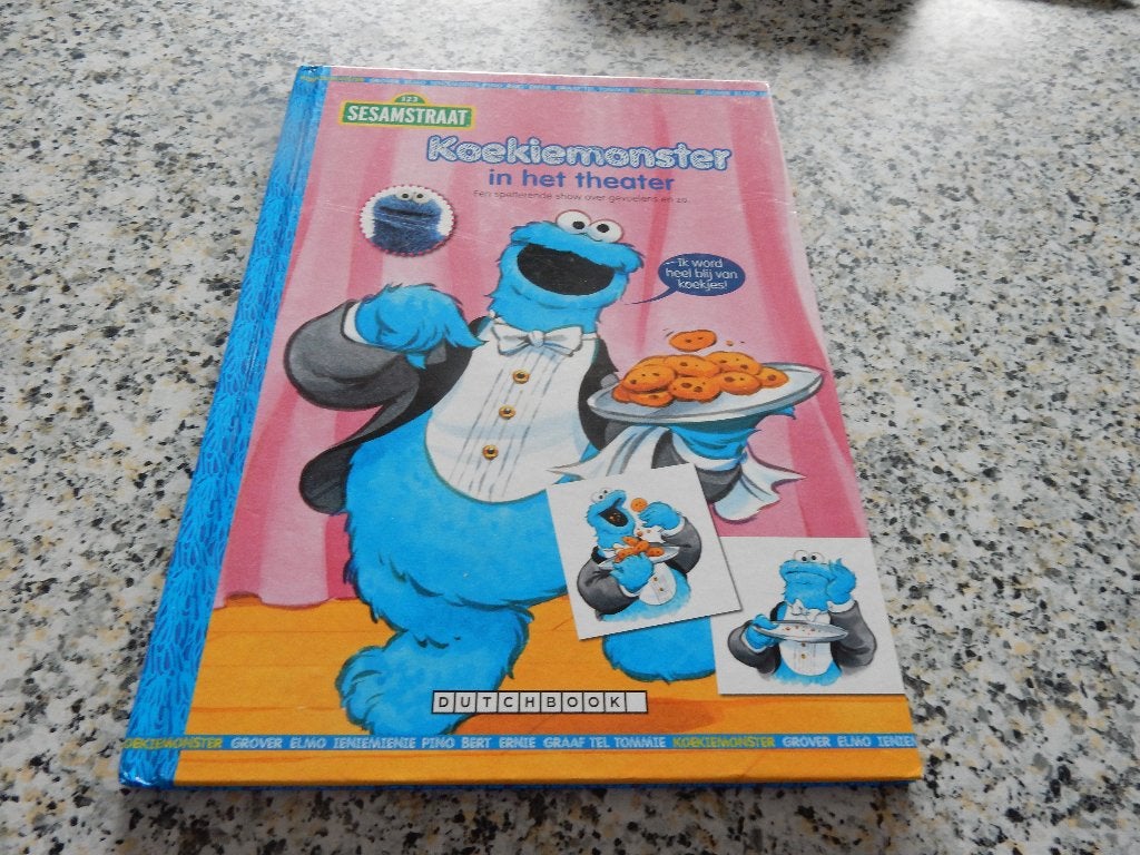 nr.572 - Koekiemonster in het theater - kleuterboek, Ophalen of Verzenden, Fictie algemeen
