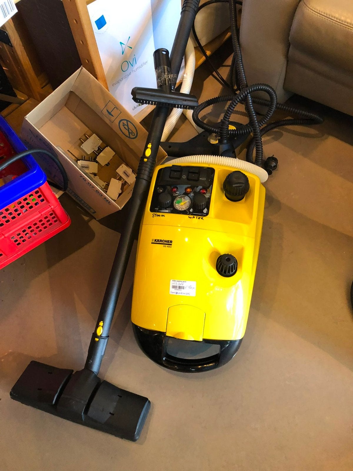 karcher DE 4002, Enlèvement