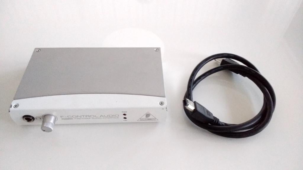 Behringer F-CONTROL AUDIO 4-Bit/96 kHz FireWire interface, Audio, Tv en Foto, Professionele apparaten, Ophalen of Verzenden, Gebruikt