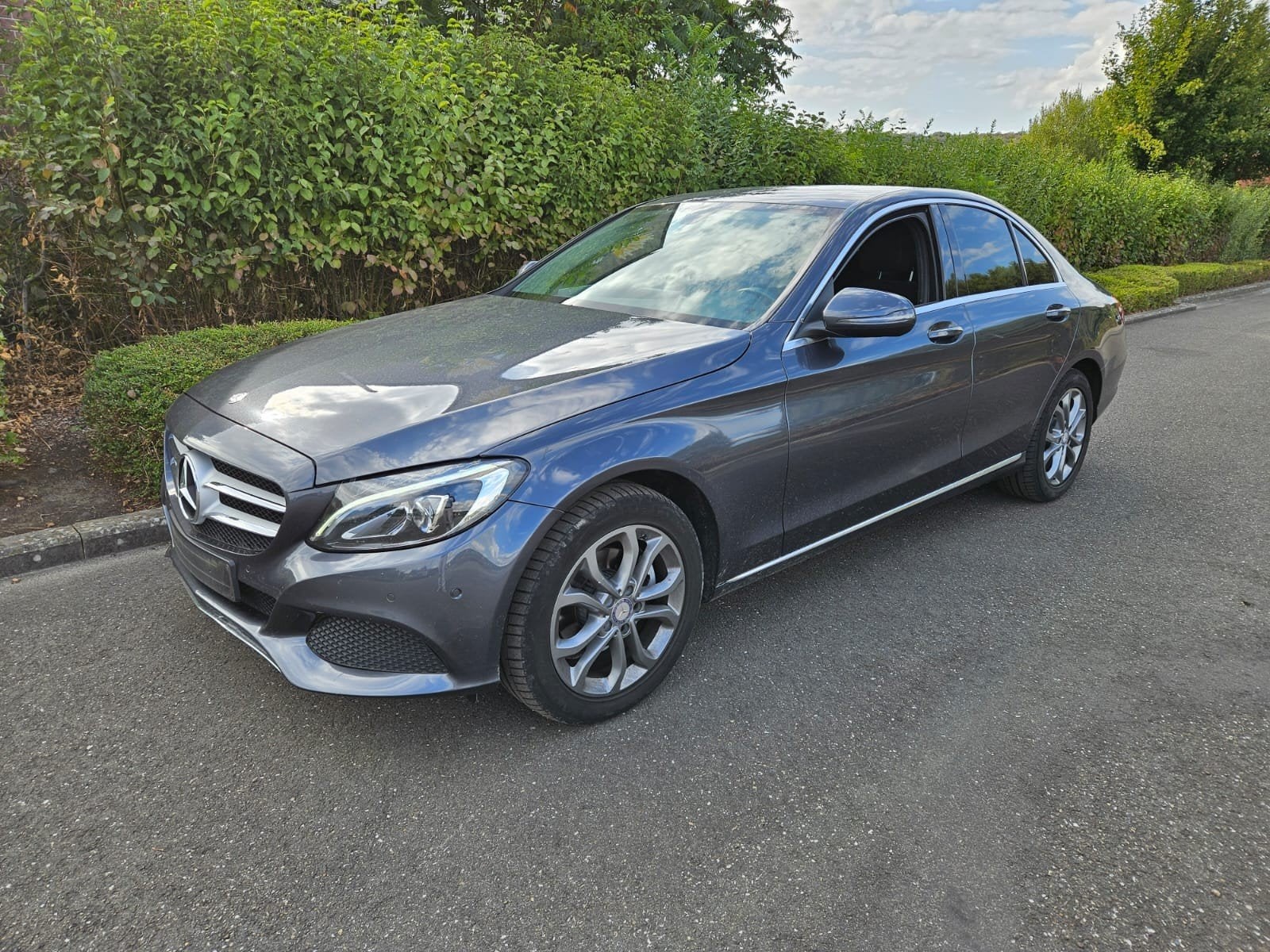 Mercedes-Benz C180 D ️AIRCO GPS 176.502KM, Achat, Euro 6, Entreprise, Boîte manuelle