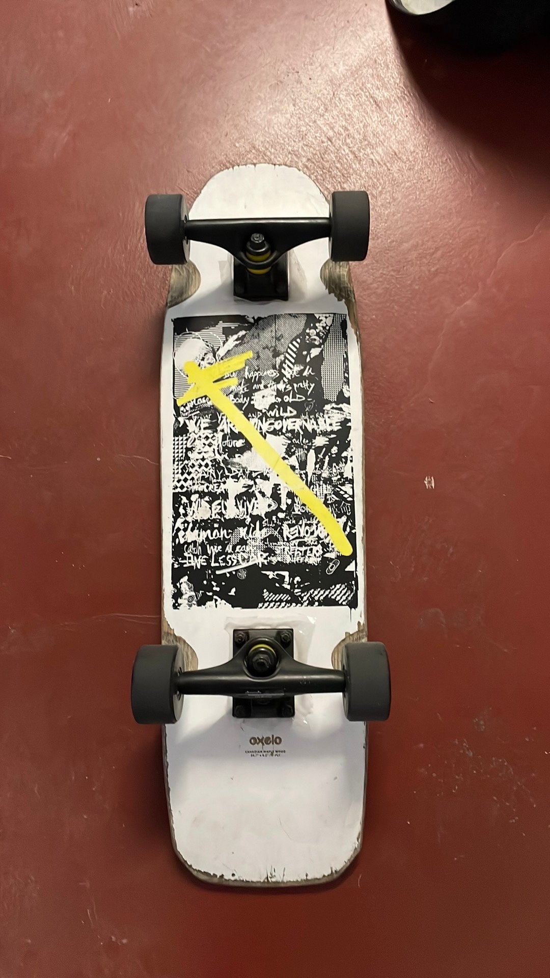Skateboard Oxelo, Enlèvement, Utilisé, Skateboard