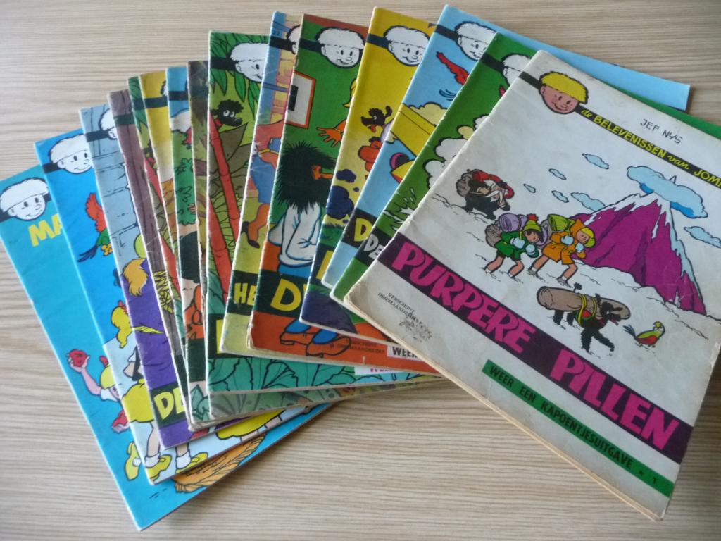 JOMMEKE oude strips, Meerdere stripboeken, Ophalen of Verzenden, Gelezen, Jef Nys.