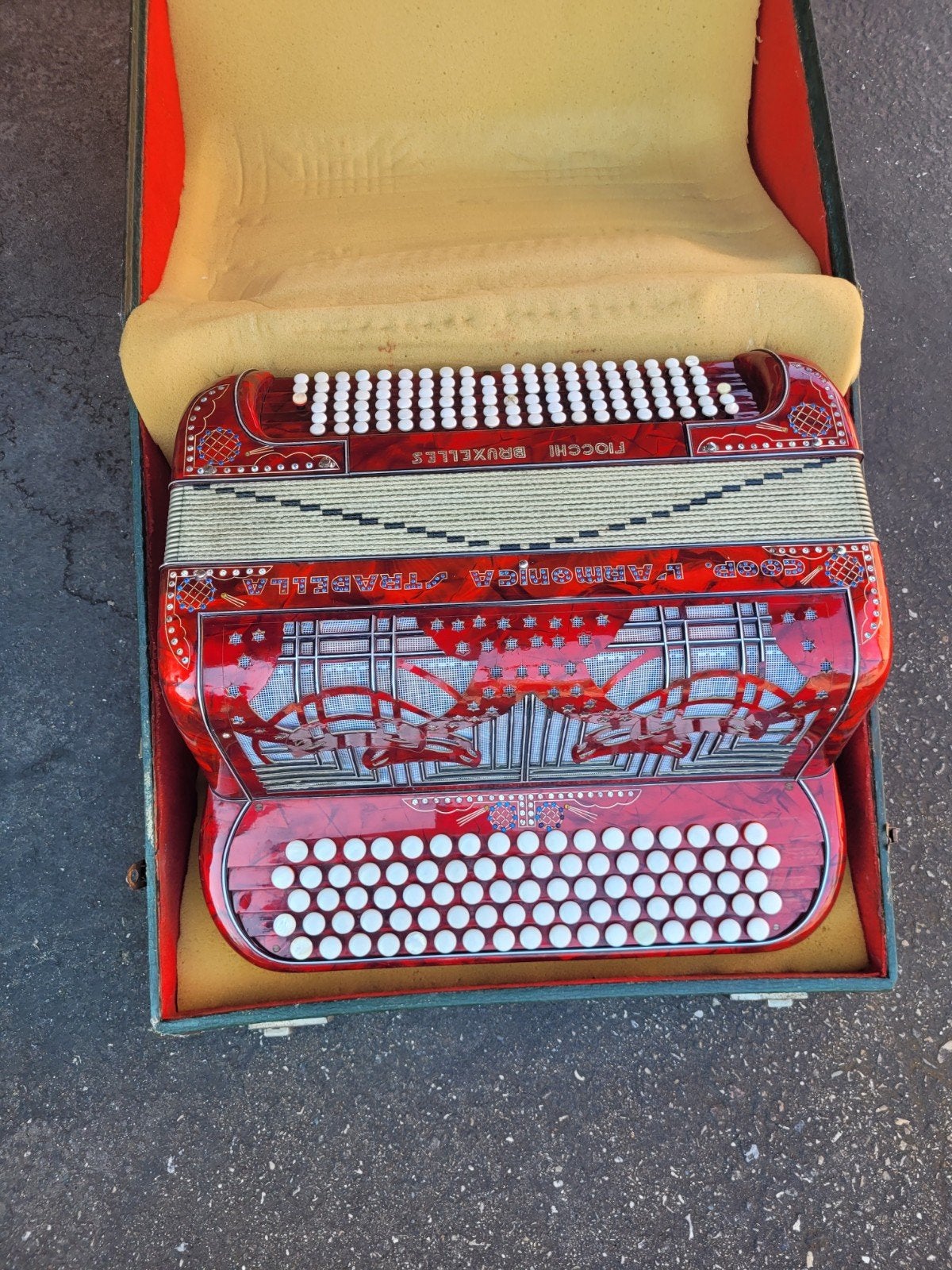 accordeon, Ophalen