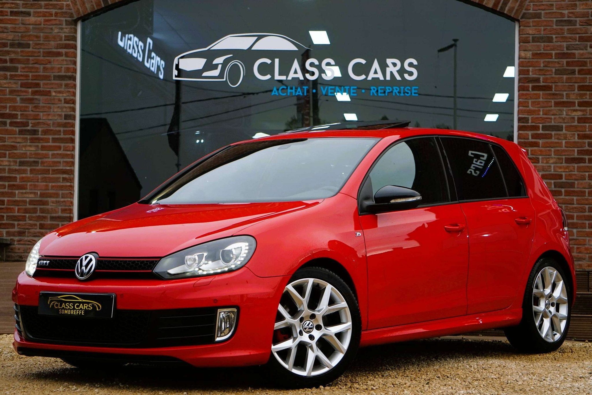 Volkswagen Golf GTI 2.0 TSI 35 Years DSG / DCC / NAVIGATION, Rouge, https://public.car-pass.be/vhr/3df4a60c-dd87-4e55-bad3-84e1af963a8a