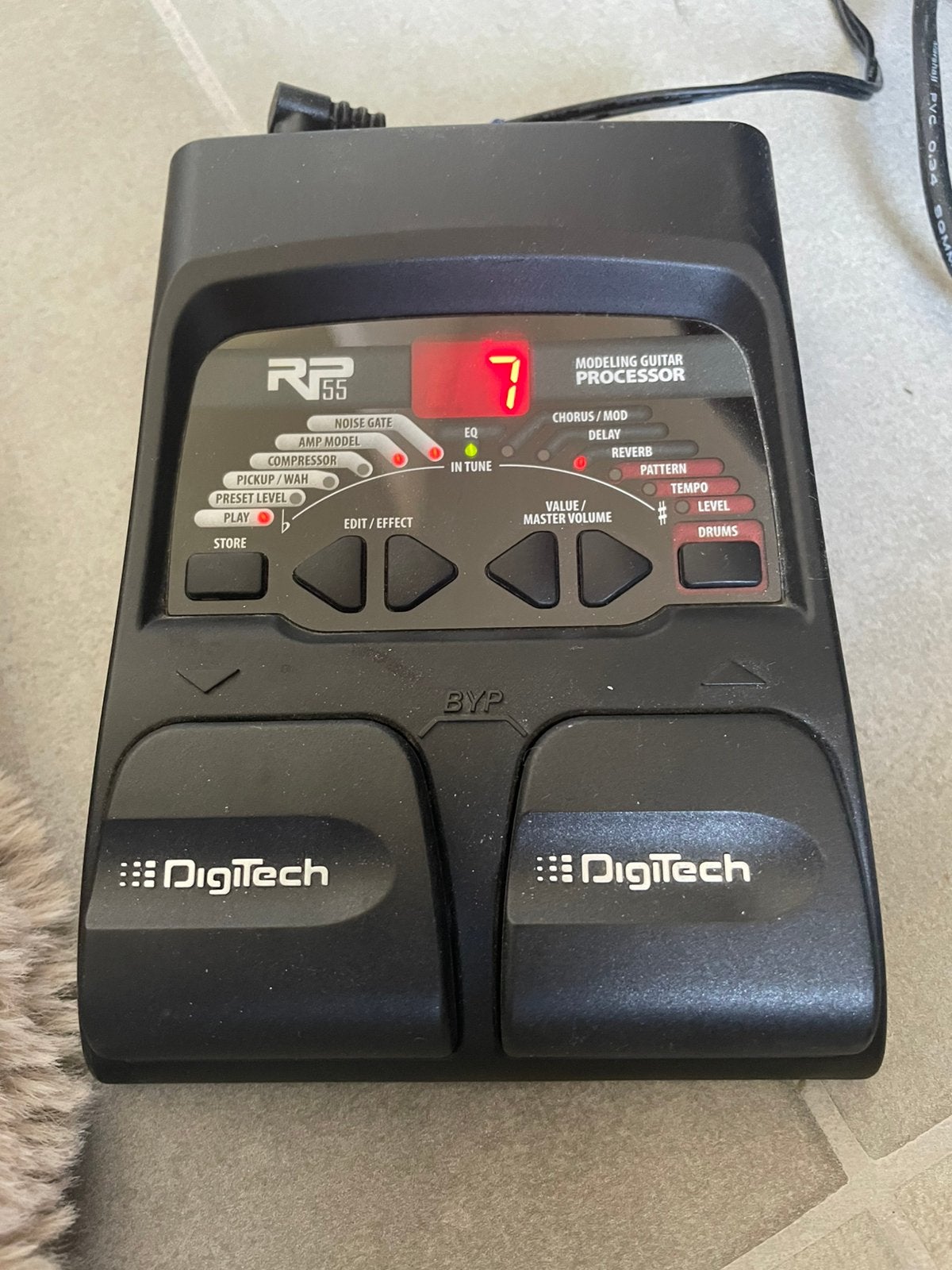 Digitech rp55 processor, Muziek en Instrumenten, Ophalen of Verzenden, Zo goed als nieuw