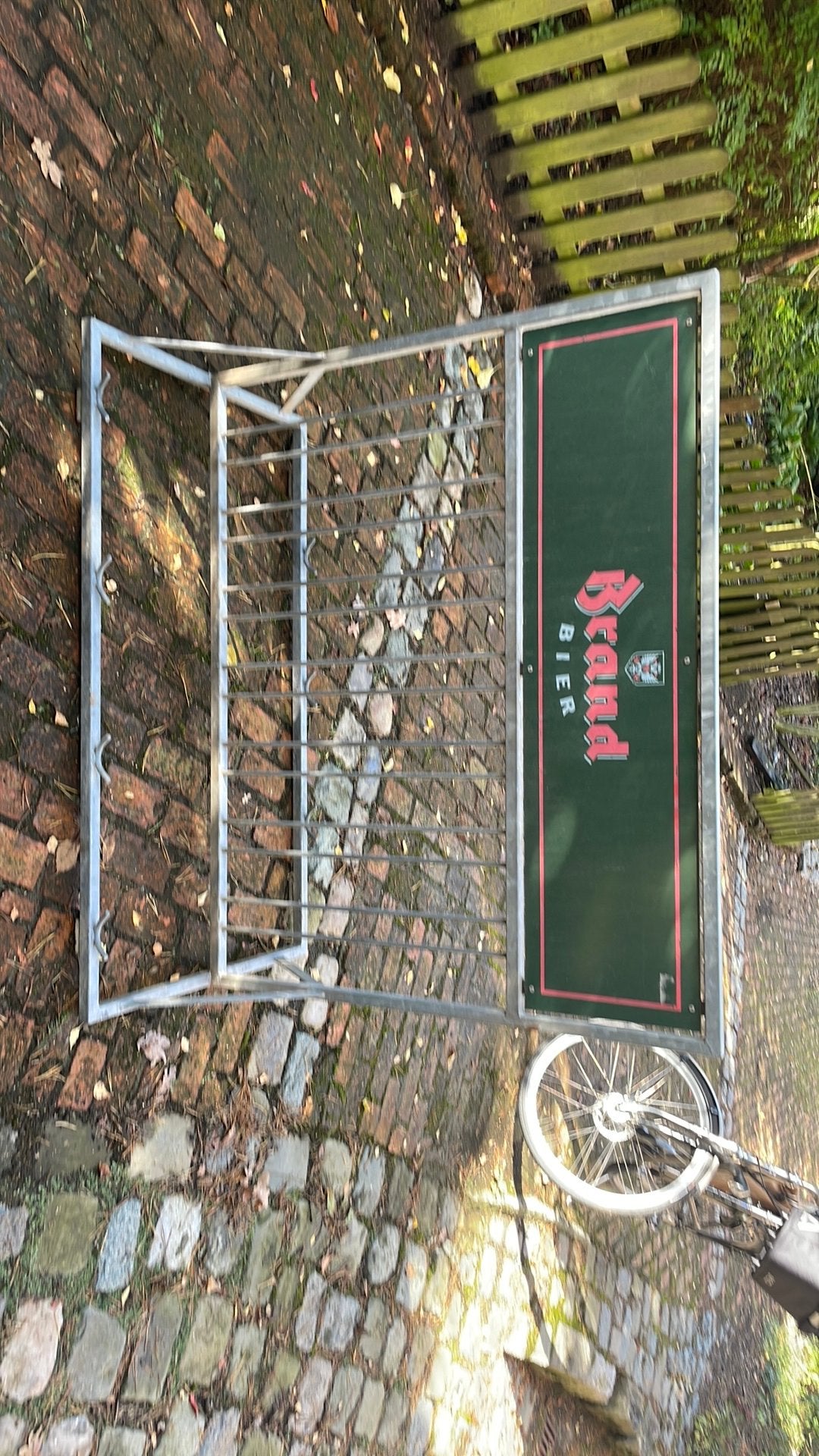 Fietsen rek, Ophalen