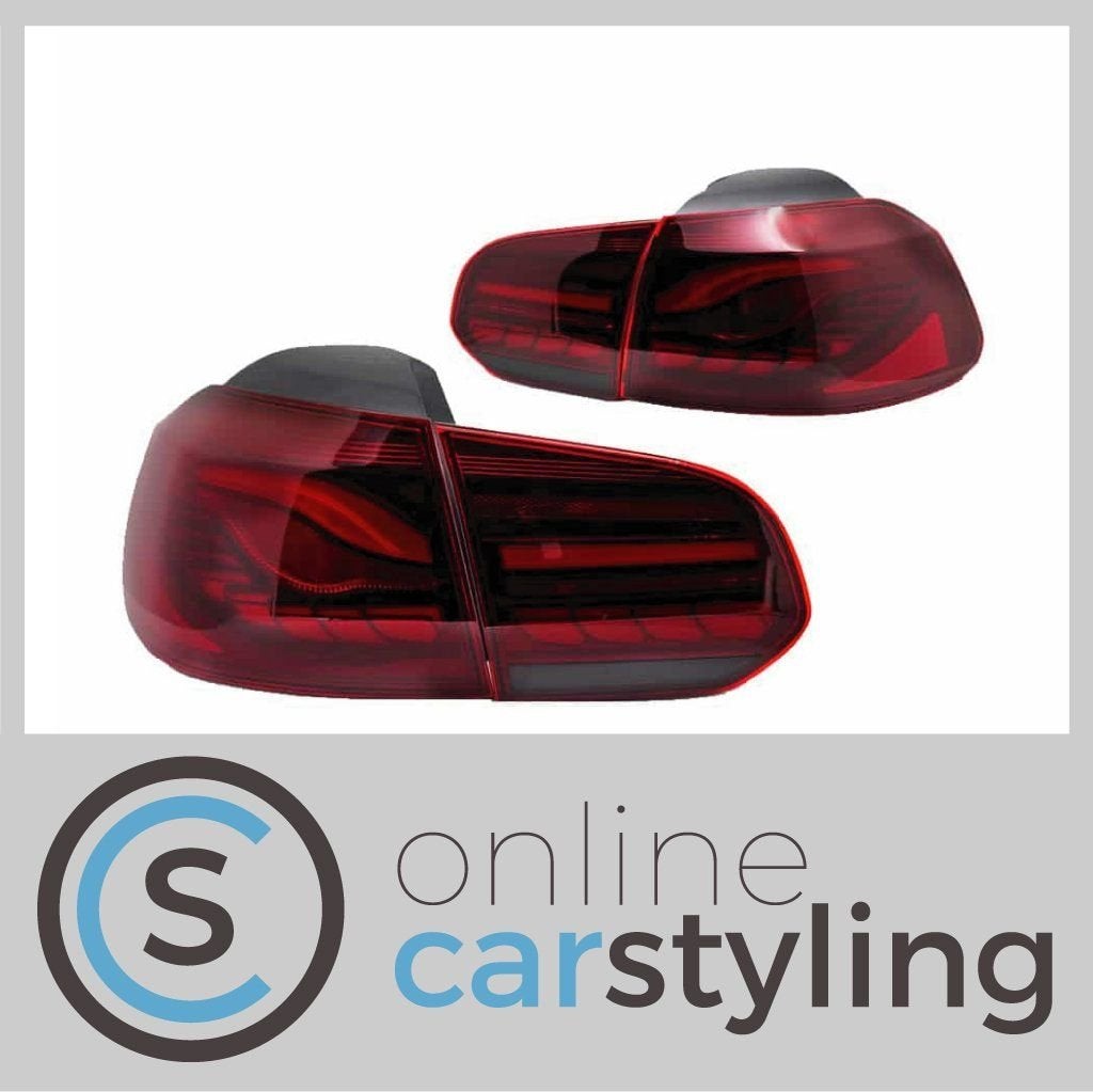 OLED Achterlichten VW Golf VI Rood Dynamic LED, -, Volkswagen, -, Nieuw