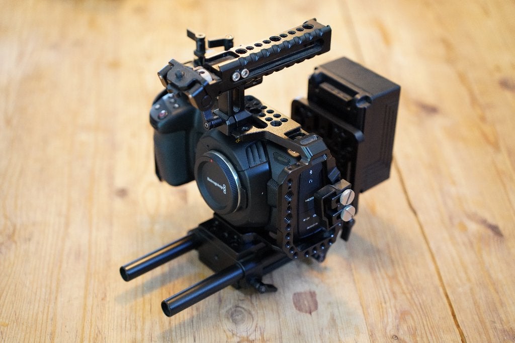 BMPCC 4K + rig complet Smallrig, Blackmagic, Overige typen, Ophalen, Zo goed als nieuw