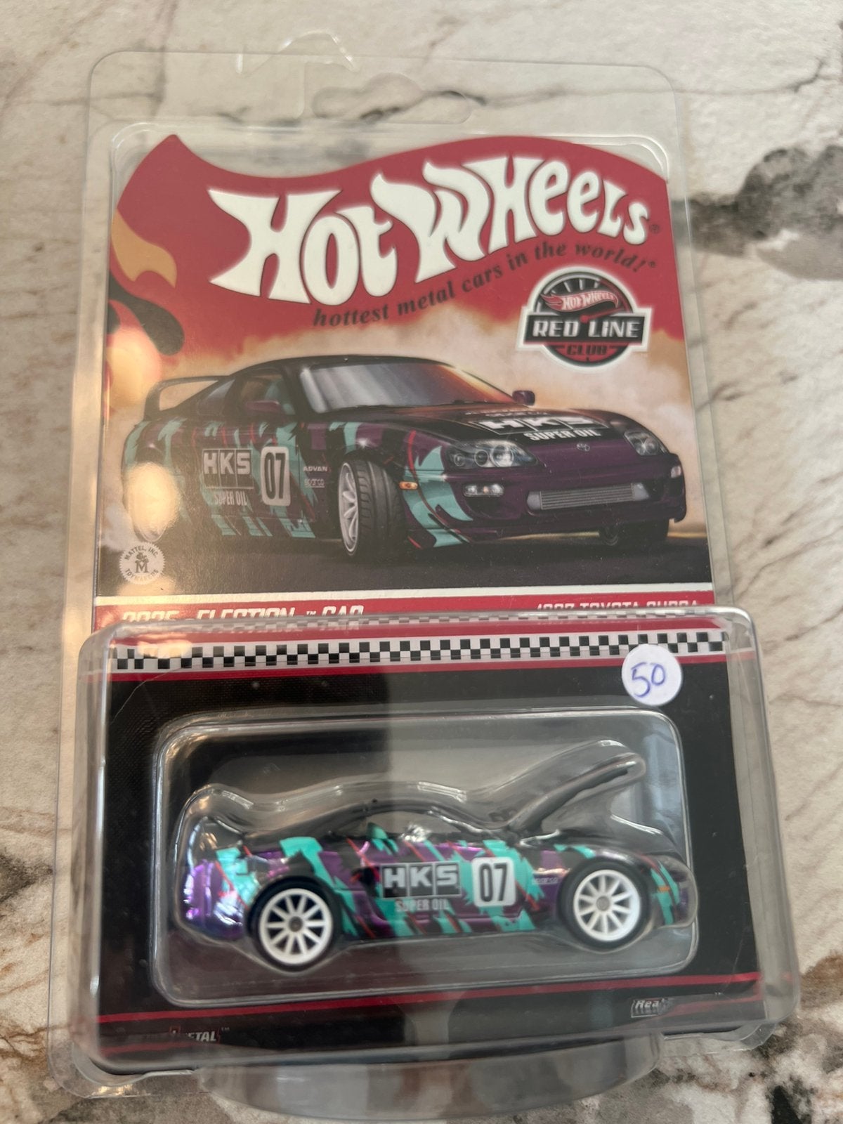 Hot wheels RLC toyota supra, Ophalen of Verzenden, Zo goed als nieuw