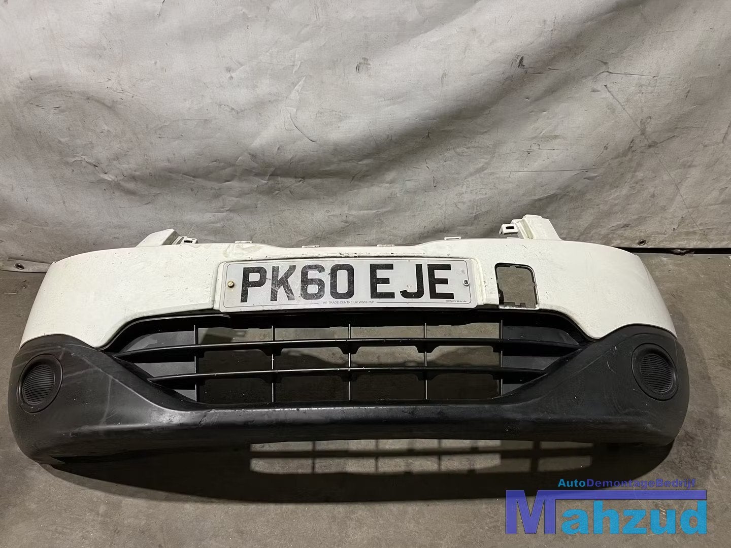 NISSAN QASHQAI J10 Wit voorbumper 2007-2014, Auto-onderdelen, Carrosserie, Bumper, Nissan, Voor, Gebruikt