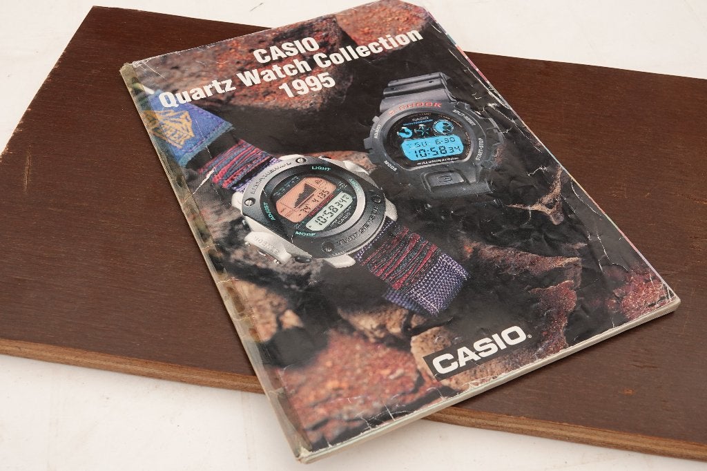 Casio Quartz Watch Collection 1995 catalogus, Boeken, Catalogussen en Folders, Gelezen, Catalogus, Ophalen of Verzenden