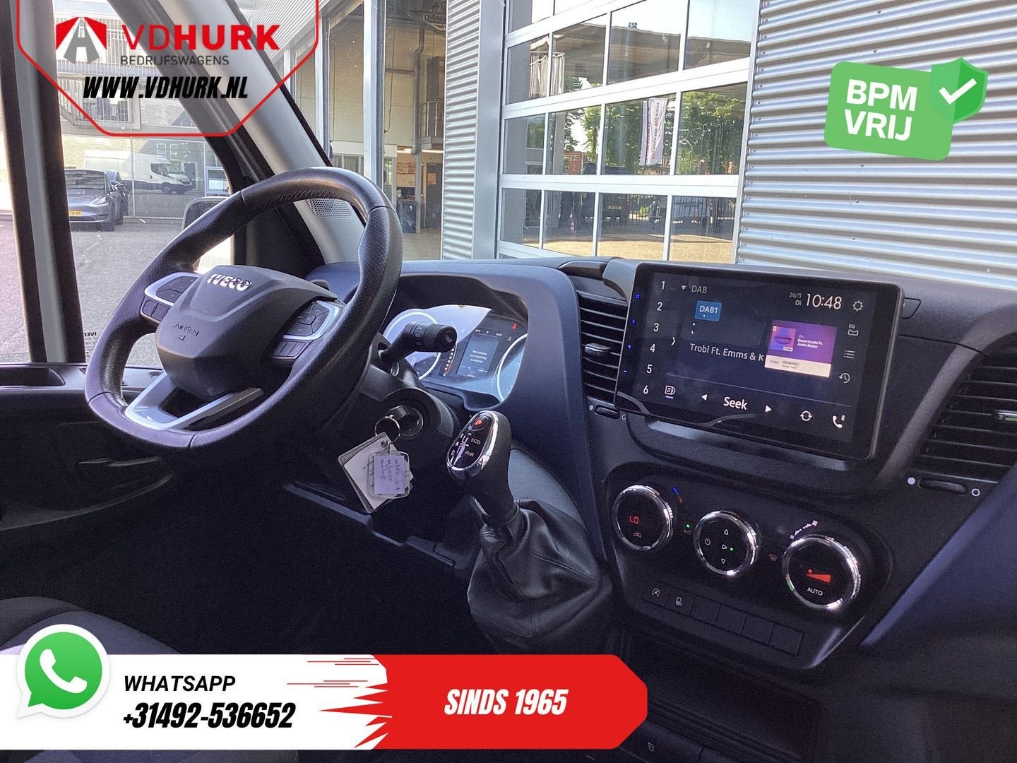 Iveco Daily 35S16V 2.3 155 pk Aut. L4H2 Gev.Stoel/ 3.5t Trek, Auto's, Automaat, Electronic Stability Program (ESP), 285 g/km, Iveco
