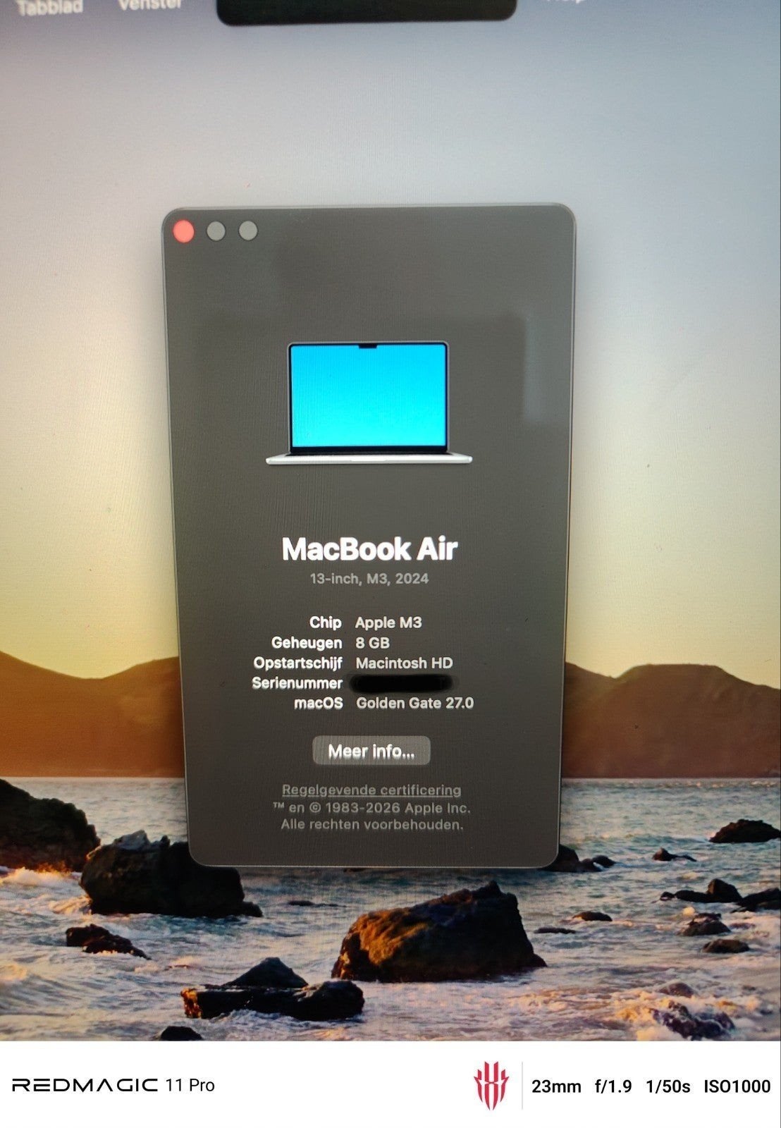 macbook air te ruil / koop, Computers en Software, Ophalen, 256 GB, 8 GB, 13 inch