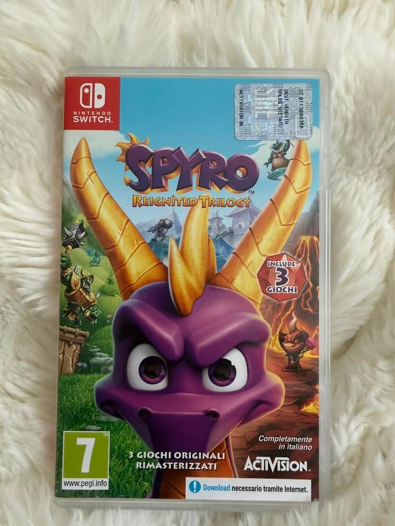 Spyro Trilogy voor Switch, Consoles de jeu & Jeux vidéo, Enlèvement, Comme neuf