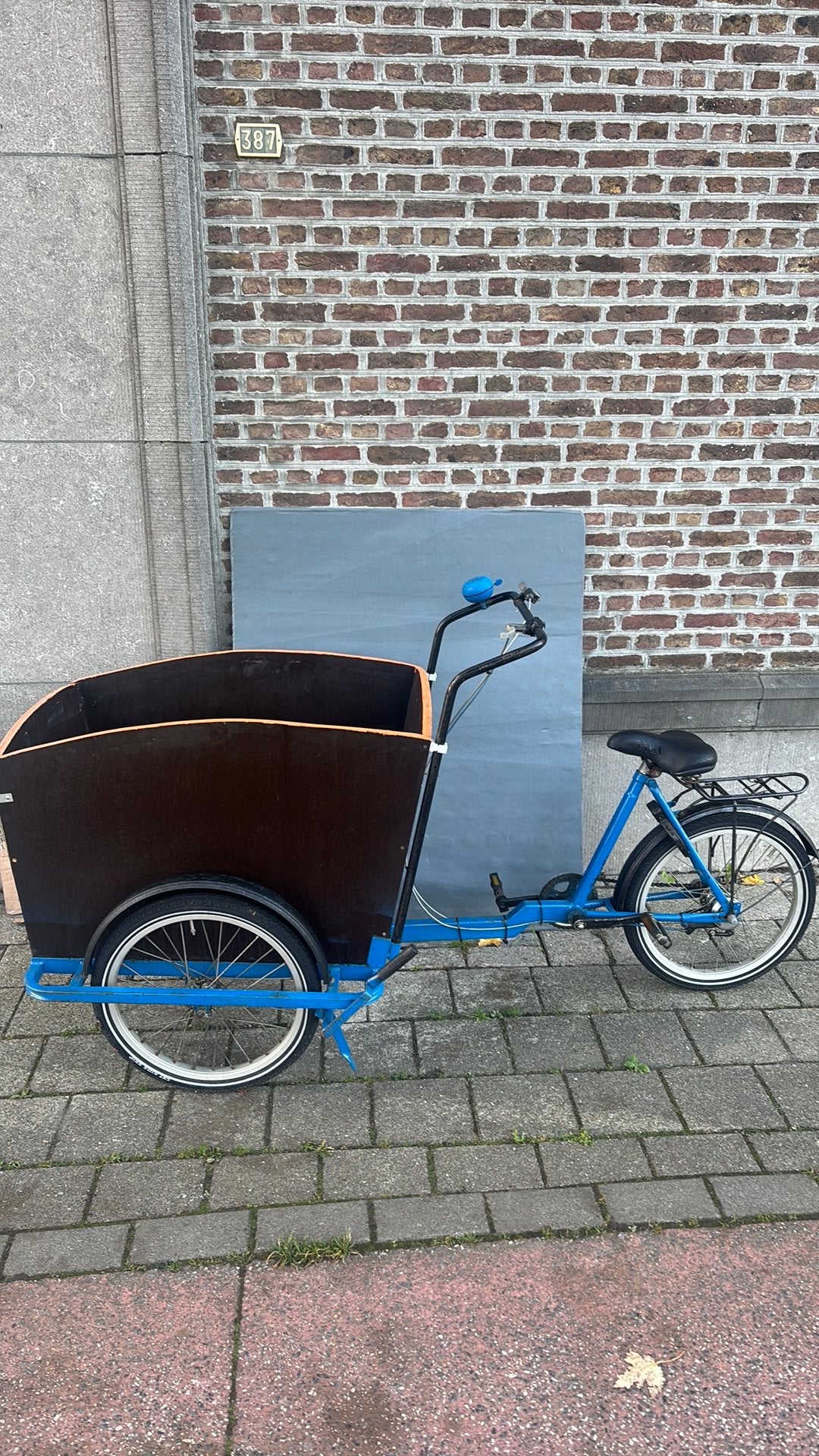 Bakfiets, Ophalen, Gebruikt, 2 kinderen