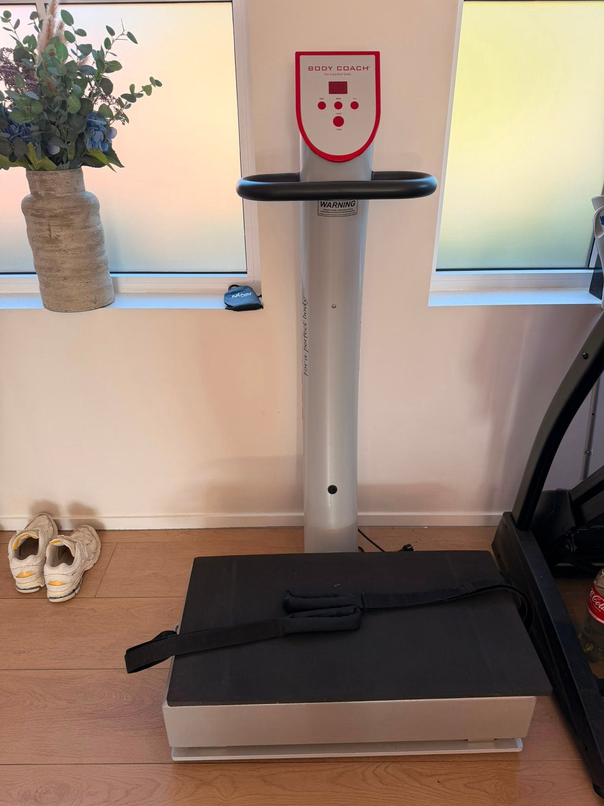 Trilplaat Body coach, Sport en Fitness, Ophalen, Zo goed als nieuw, Trilplaat