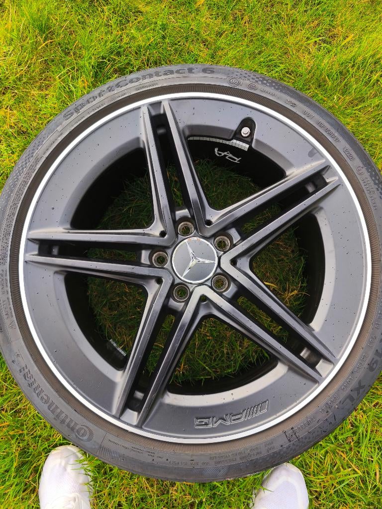 Originele velgen 19 inch Mercedes CLA 45s AMG *OS1004891*, Pneus et Jantes, 255 mm, Véhicule de tourisme, Pneus été