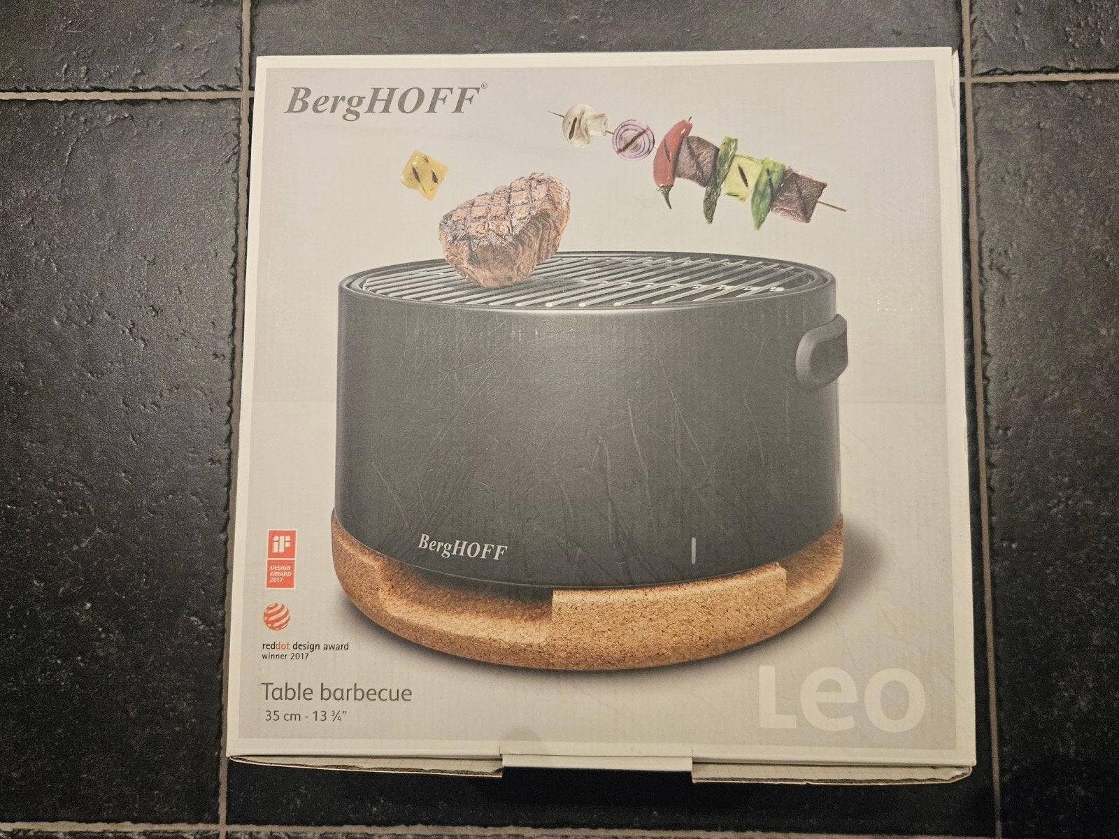 Berghoff Leo tafel bbq, Tuin en Terras, Ophalen