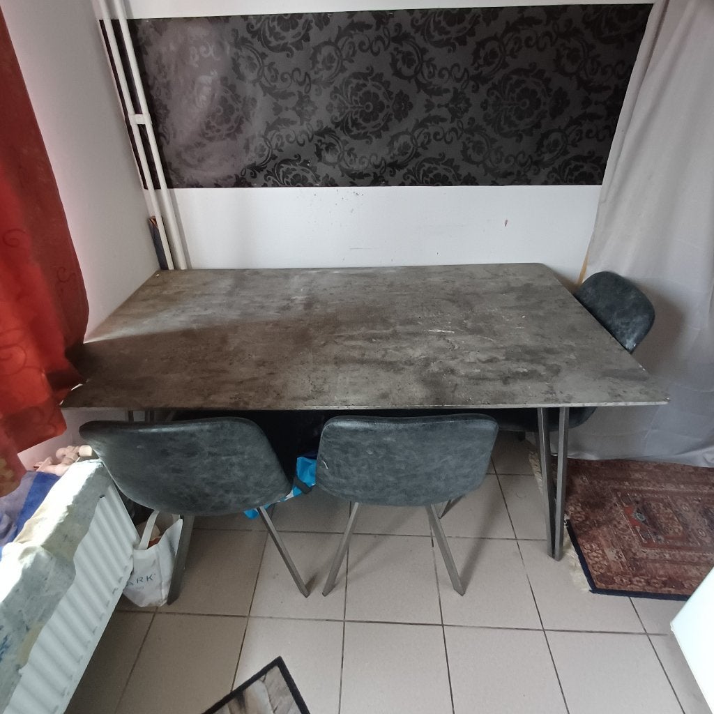 keukentafel, Huis en Inrichting, Tafels | Eettafels, Ophalen, Overige houtsoorten