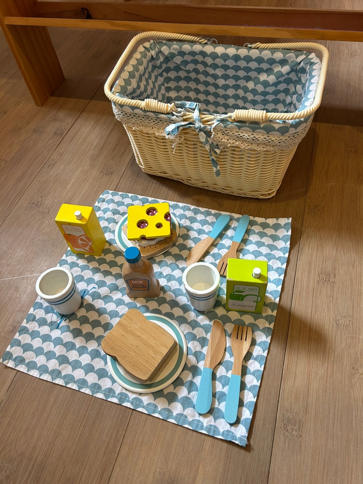 Set pique nique boos jeu d’enfant, Hobby en Vrije tijd, Picknickmanden, Ophalen, Zo goed als nieuw