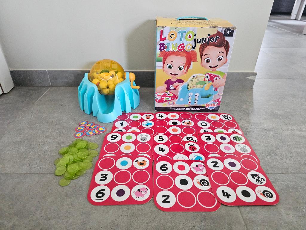 Loto bingo junior, Ophalen, Zo goed als nieuw