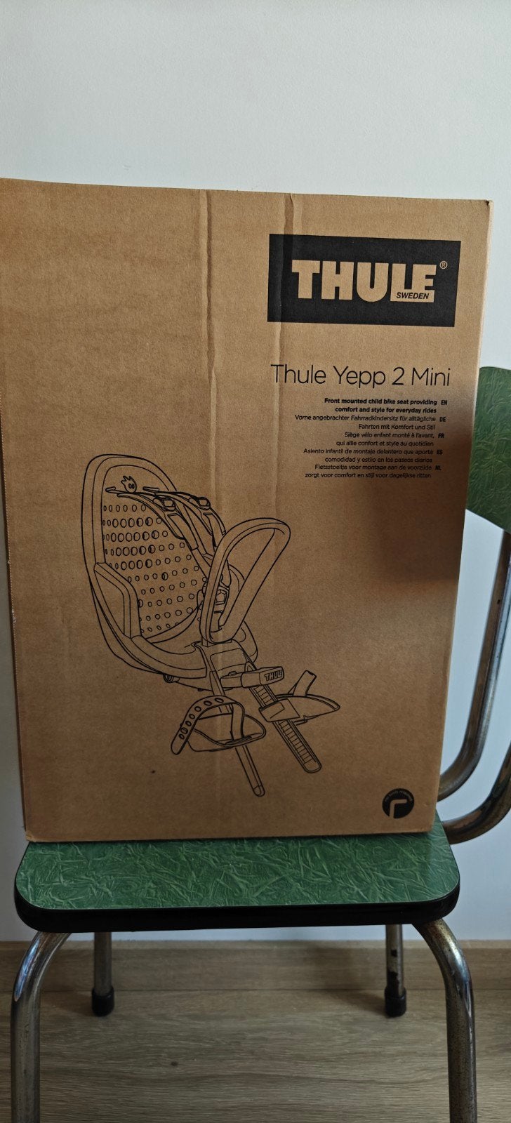 Thule yepp 3 mini ongeopend, Vélos & Vélomoteurs, Neuf, Siège avant, Yepp (Thule), Repose-pieds