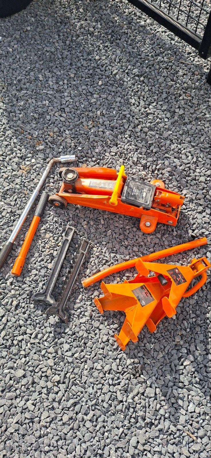 krik + accescoires, Ophalen, Gebruikt, Manueel, Garagekrik