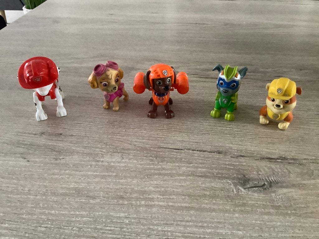 Paw Patrol verschillende characters reeks 5 (5-7 cm), Enlèvement ou Envoi, Utilisé