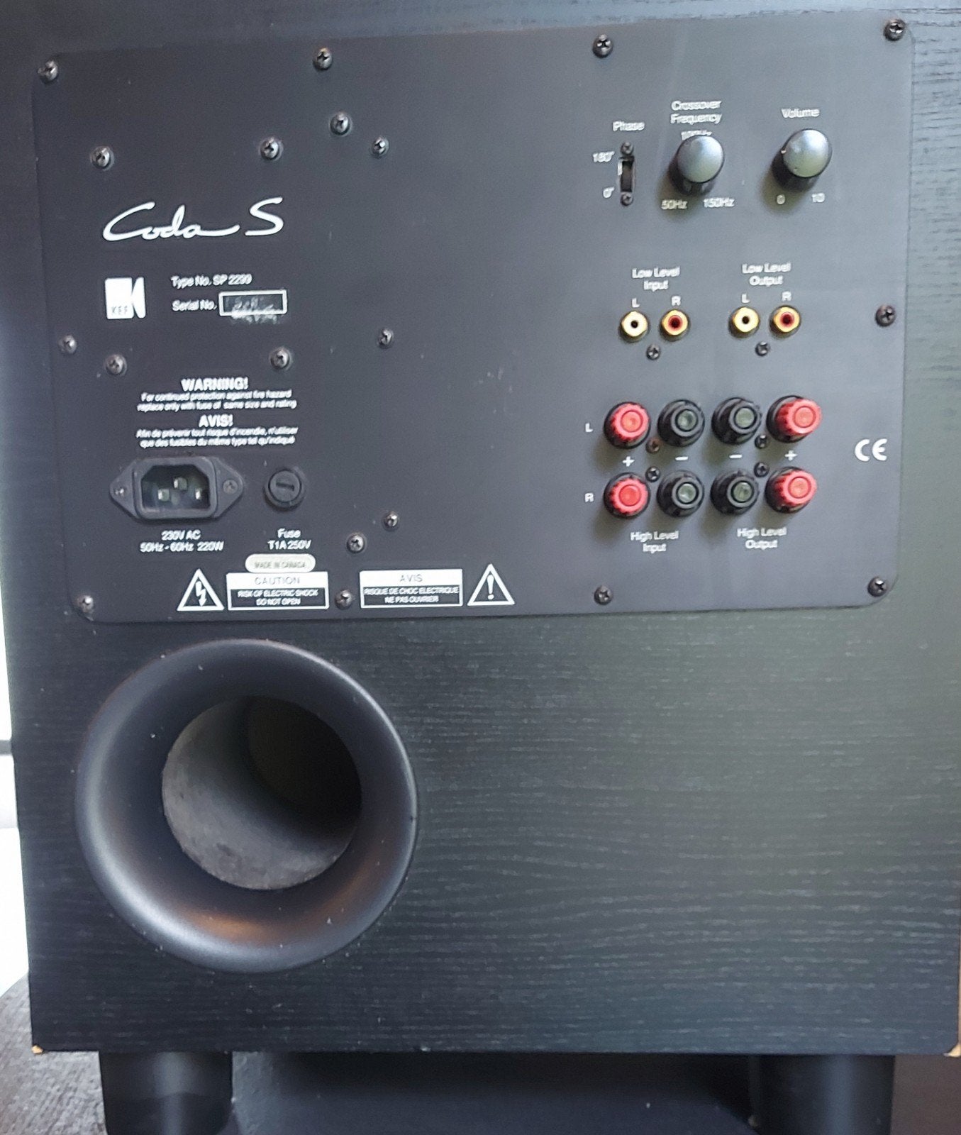 Kit audio KEF avec rack 19 pouces, Enlèvement, Utilisé, Autre technologie, KEF