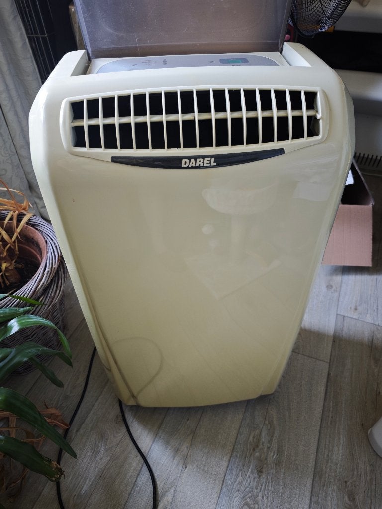 2 Mobiele airco's te koop, Ophalen, Gebruikt, 3 snelheden of meer, Koelen en Ontvochtigen