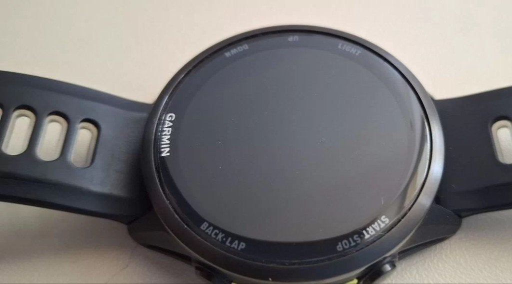 Garmin Forerunner 970 - in perfecte staat, Handtassen en Accessoires, Sporthorloges, Carmin, Zwart, Ophalen of Verzenden, Zo goed als nieuw