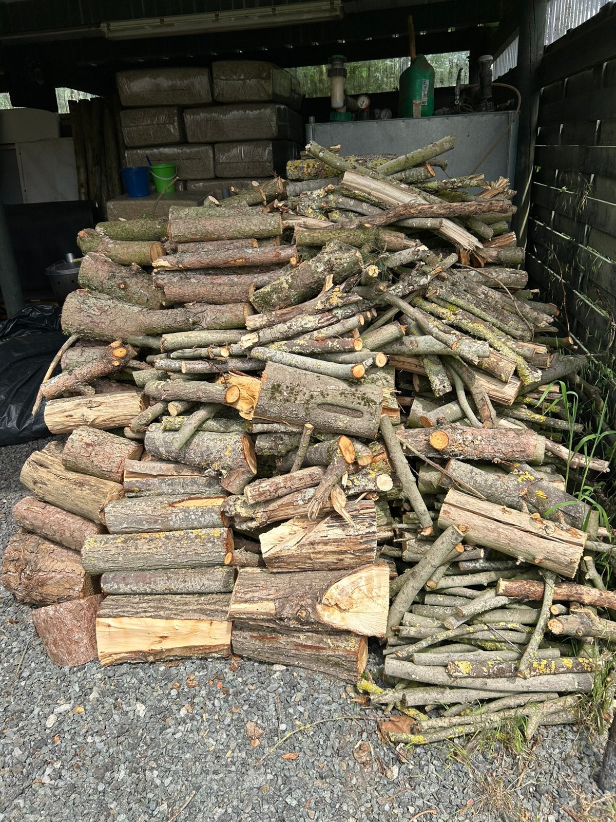 GRATIS Brandhout, Tuin en Terras, 3 tot 6 m³, Ophalen, Stammen