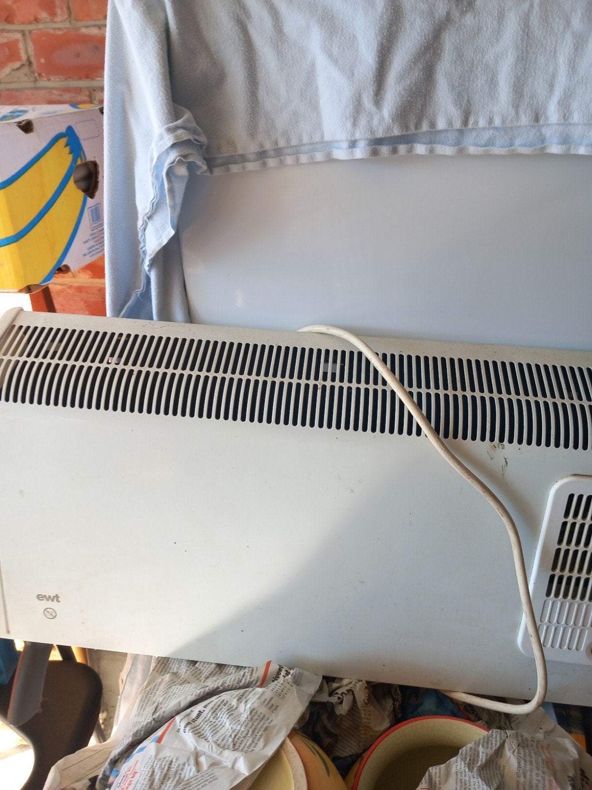 zeer goed Klein  electric vuurtje, Ophalen
