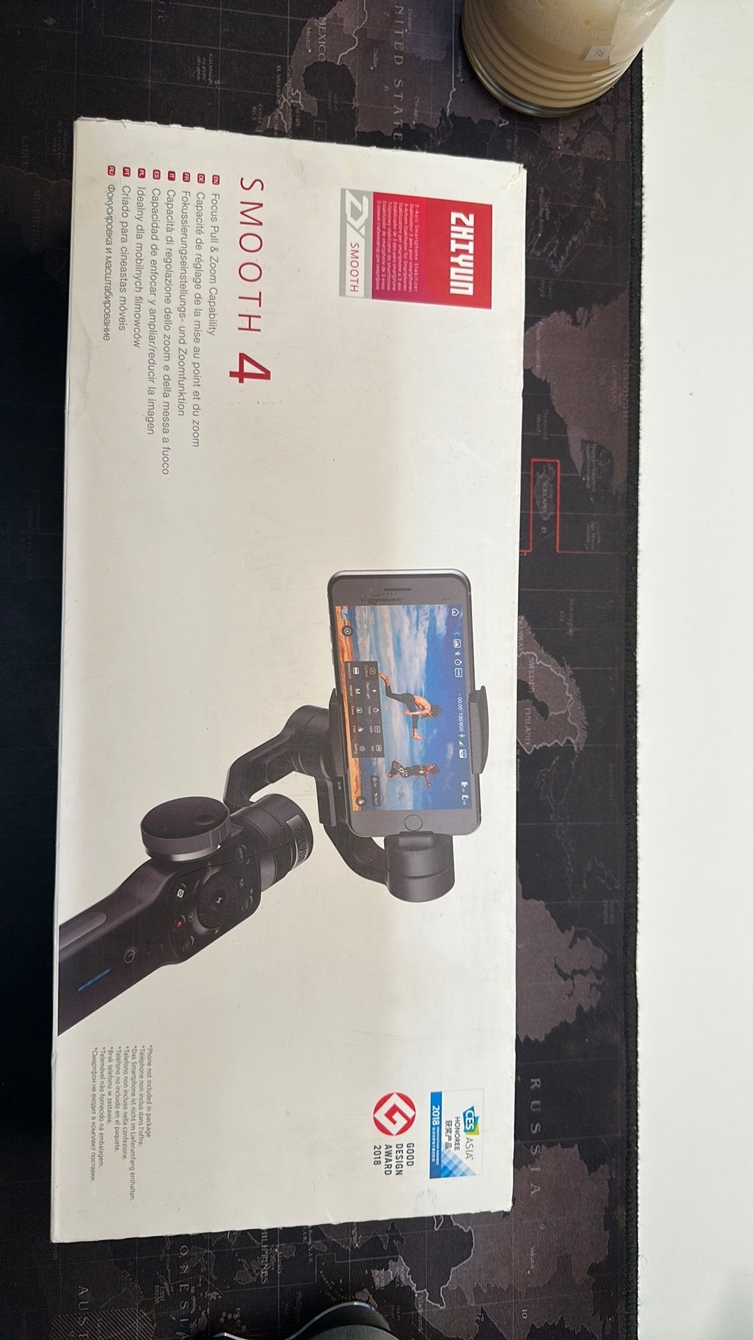 Zhiyun Smooth 4 Gimbal, Enlèvement, Comme neuf