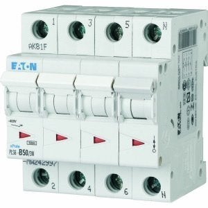 Automaat B50A 3P+N 6kA, Verzenden