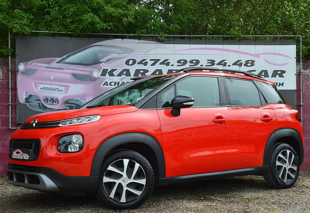 Citroën C3 Aircross 1.6BlueHDi Feel NAV SENS AR CLIM CRUIS, Stof, Gebruikt, 4 cilinders, Bedrijf