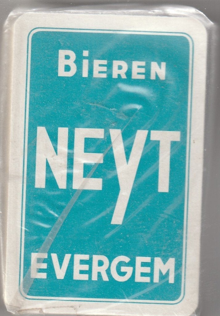 32 VOL KAARTSPEL NEYT BIEREN EVERGEM, Ophalen of Verzenden, Nieuw, Speelkaart(en)