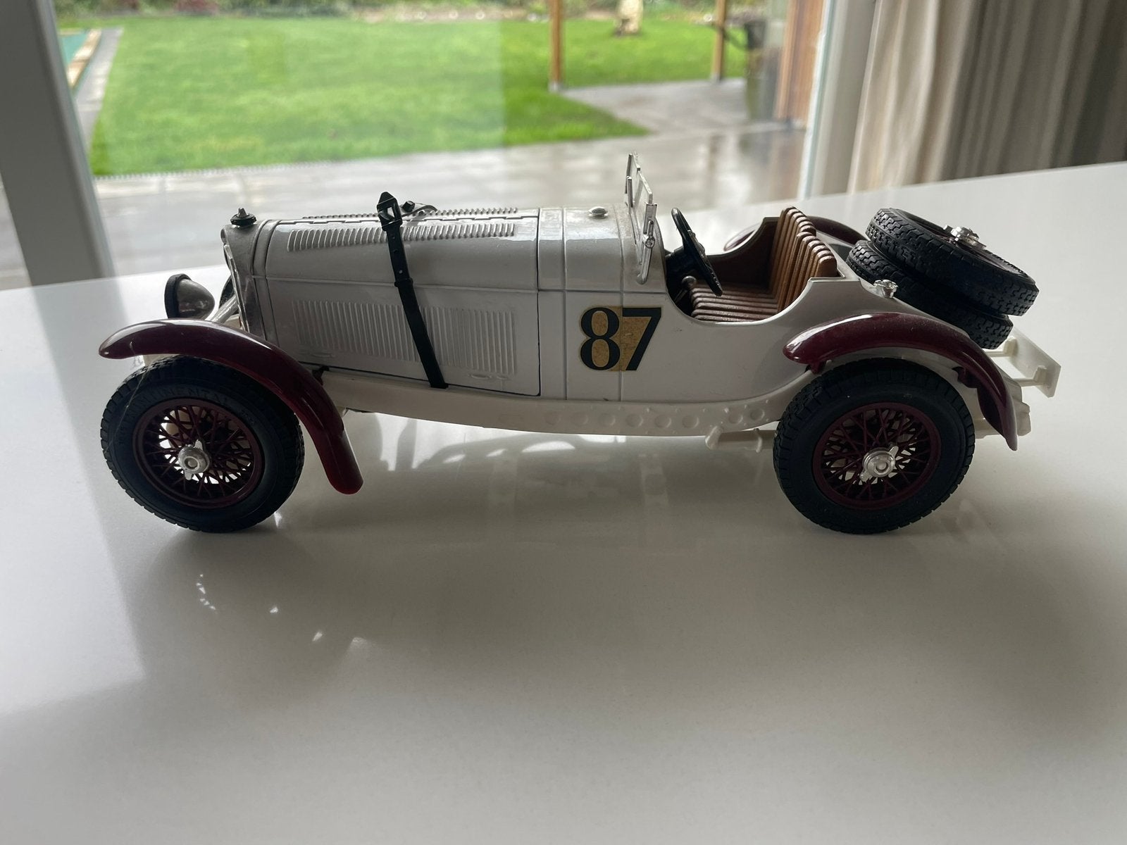 Renault Sport + Mercedes Benz SSK, Enlèvement ou Envoi, Comme neuf, Burago