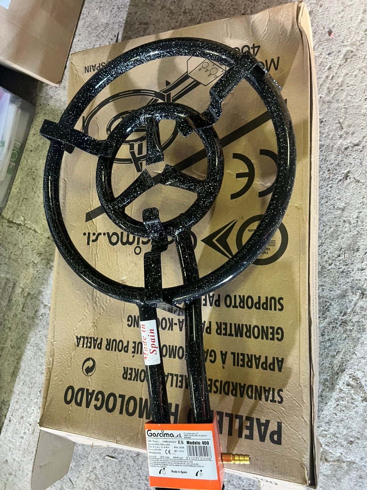 Appareil a gaz homologue pour paela 40cm, Enlèvement, Comme neuf
