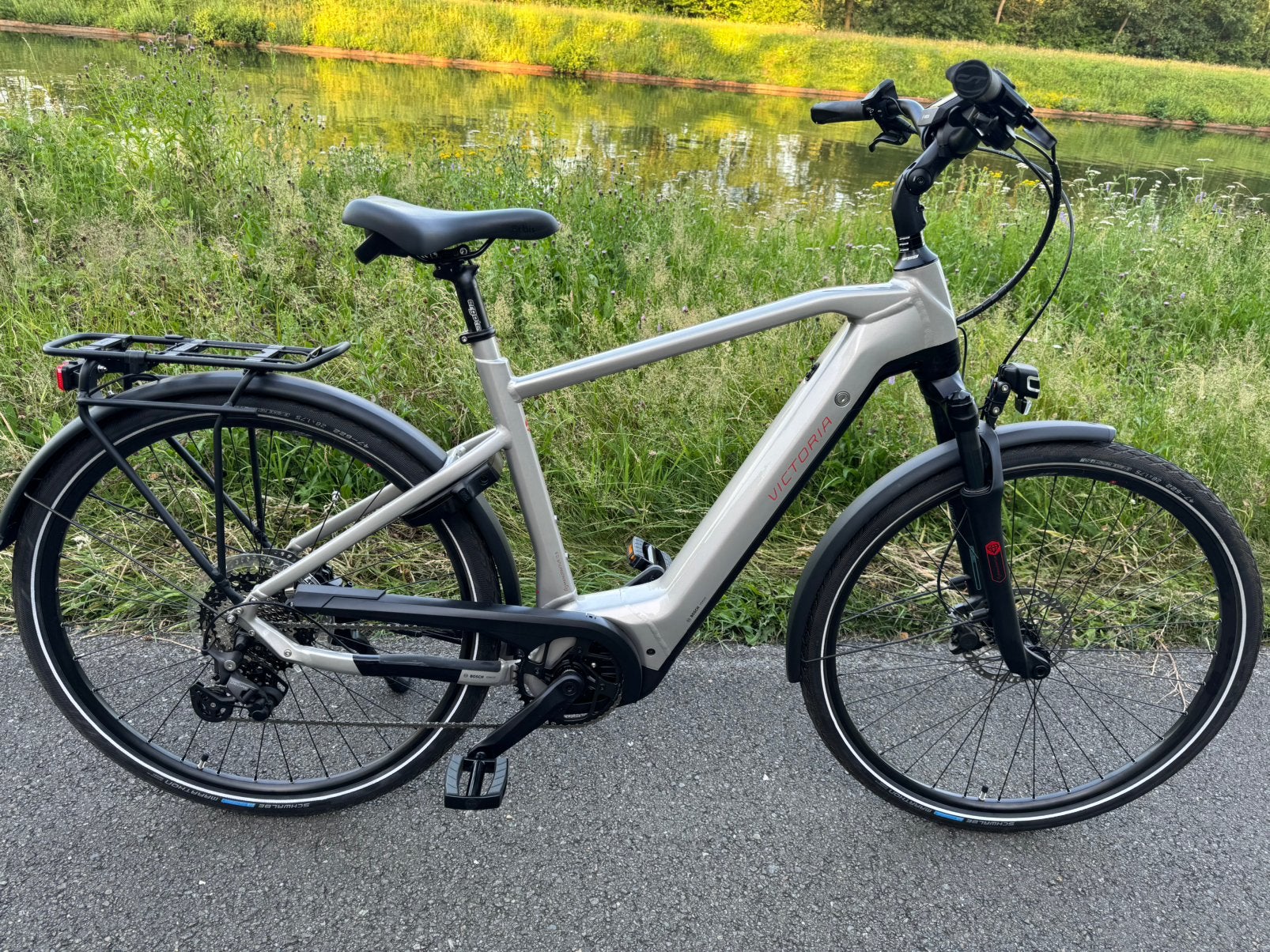 Victoria elektrische heren fiets, Fietsen en Brommers, Ophalen, Zo goed als nieuw