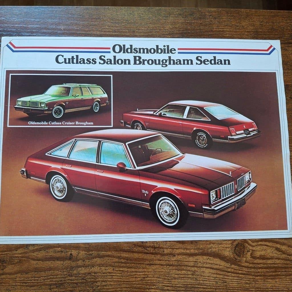 OLDSMOBILE Cutlass Salon Brougham Sedan 1979, Ophalen of Verzenden, Nieuw, Overige merken